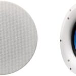 Yamaha NS-IC800 140 Watt 8-Inch 2-Way In-Ceiling Speakers – Pair (White)