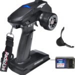 DUMBORC X4 2.4GHz 4-Channel RC Radio Transmitter and Receiver X6F with Fail-Safe & Low Voltage Alarm Function Mixed Mode for Rc Vehicle Car Boat Tank Model Parts Remote Controller