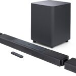 JBL Bar 1300X: 11.1.4-Channel soundbar with Detachable Surround Speakers, MultiBeam™, Dolby Atmos® and DTS:X®, Black