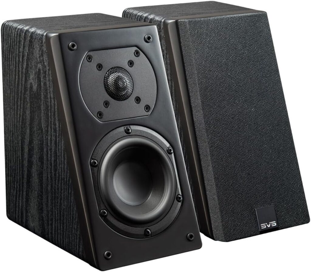 SVS Prime Elevation Speakers – Pair (Premium Black Ash)