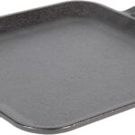Lodge 11″ Cast Iron Square Griddle – Chef Collection – For Indoor & Outdoor Cooking – Superior Heat Retention – Durable Cast Iron – Seasoned Kitchen Griddle