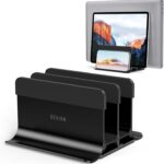 BESIGN LS13 Vertical Laptop Stand Holder for Desk, 4 in 1 Desktop Stand Holder for Laptops, Tablets, Smart Phones