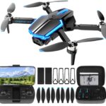 Drone with Camera 1080P, Best gift for Beginners and Adults, One-Key Takeoff/Landing, Gestures Selfie, Altitude Hold, 3D Flips, rc camera drone, Foldable Remote Control Quadcopter drones