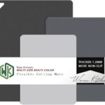 WK Flexible Plastic Cutting Boards Mats for Kitchen, Flexible Non Slip Cutting Mat, Thin Cutting Sheets, BPA Free, Dishwasher Safe, Multi Sizes