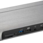 Kensington SD5800T Thunderbolt 4 and USB4 Quad 4K Display Docking Station, 100W Charging, 2 x HDMI, 2 x DP, 2.5G Ethernet, Card Readers, for Windows/MacOS (K32856NA)