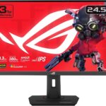 ASUS ROG Strix 25” (24.5” viewable) Esports Gaming Monitor (XG259QNS) – Full HD, 380Hz, 0.3ms, Fast IPS, Extreme Low Motion Blur Sync, FreeSync Premium, DisplayWidget, Ergonomic, 3 yr Warranty