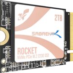 SABRENT Rocket Q4 2230 NVMe SSD 2TB – PCIe Gen4 M.2 Internal SSD for Steam Deck, ROG Ally, Surface Pro, Mini PCs – DRAM-Less QLC, Up to 5GB/s, Single-Sided, Compact Form Factor [SB-213Q-2TB]