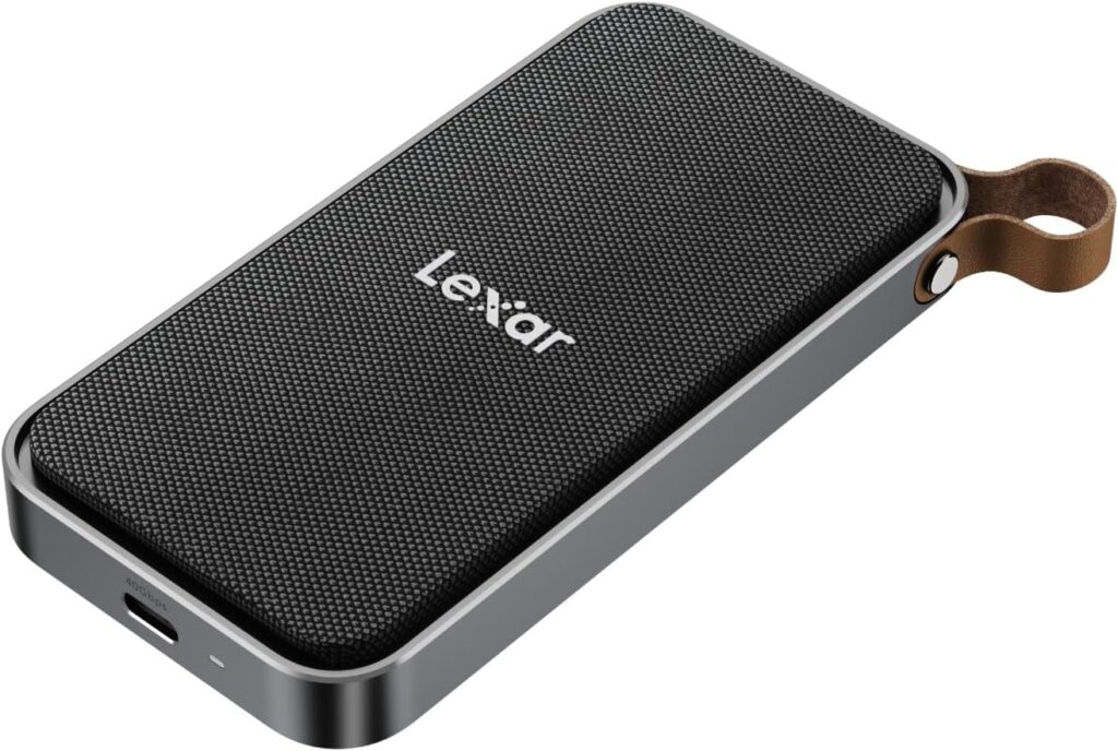 Lexar E750 40Gbps M.2 NVMe SSD Enclosure, Tool Free Installation Compatible with Thunderbolt 4/3/USB4/3.2/3.1/3.0/2.0, Expand MacBook and Mac mini, Up to 8TB Support M Key 2230/2242/2260/2280 SSD Size