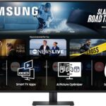 Samsung 43” Smart Monitor M7 (M70F) 4K UHD Display, Samsung Vision AI, Smart TV Apps, Gaming Hub, USB-C, HDMI and USB-A, Black, LS43FM702UNXZA, 2025