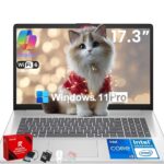 HP 2025 17.3″ Laptop Compurter for Business & Student – Intel 8-Core Processor, 32 GB RAM, 1 TB SSD, Anti-Glare Display, Win11 Pro, Wi-Fi 6, Bluetooth 5.3, AI Copilot, w/Reddragon Accessories