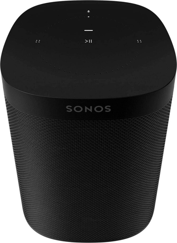 Sonos One (Gen 2) Smart Speaker with Alexa – Black (Renewed)