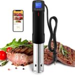 INKBIRD WIFI Sous Vide Cooker ISV-100W, 1000 Watts Sous Vide Machine Immersion Circulator with 14 Preset Recipes on APP & Calibration Function, Thermal Immersion, Fast-Heating with Timer
