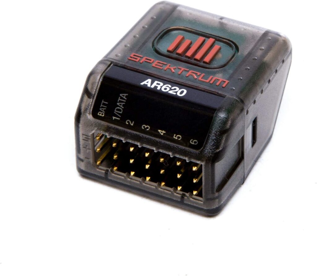Spektrum AR620 6-Channel RC Sport Receiver, Black