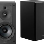 Sony CS Speakers, SS-CS5M2 3-Way 3-Driver Hi-res Bookshelf Speakers (Pair), 2025 Model