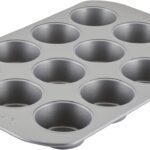 Farberware 12-c. Nonstick Nonstick Bakeware Muffin Pan, Gray