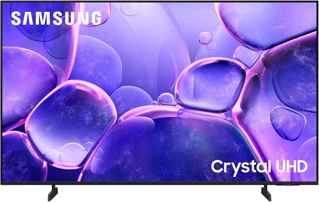 Samsung 55 Inch Smart TV 2025 Class U8000 Series Crystal UHD 4K Smart Tizen TV with Bluetooth, Motion Xcelerator(Renewed)