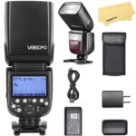 Godox V860III-C Camera Flash for Canon Camera Flash Speedlite Speedlight Light,2.4G HSS 1/8000s,480 Full-Power Flashes,7.2V/2600mAh Li-ion Battery,0.01-1.5s Recycle Time,10 Levels LED Modeling Lamp