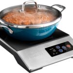 ChangBERT 1800W Commercial Grade Induction Cooktop, NSF Certified Portable Large 8″ Heating Coil, 12″ Heat Resistant Cooking Surface Premium Stainless Steel Pro Chef Professional Burner Hot Plate