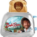 Uncanny Brands Bob Ross Toaster – Toasts Bob’s Iconic Face onto Your Toast