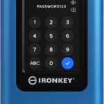 Kingston IronKey Vault Privacy 80 1.92TB External SSD | FIPS 197 | XTS-AES 256GB Encrypted | Touch Screen PIN | Secure Data Protection | IKVP80ES/1920G