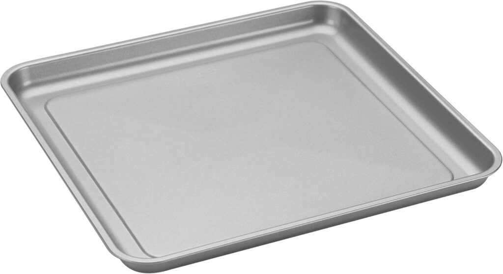 Cuisinart AMB-TOBCS Toaster Oven Baking Pan, Silver, 11.2 (l) x 10.7 (w) x 0.8 (h) inches