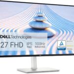 Dell S2725HS 27 Inch Monitor, FHD (1920×1080) Display, 100Hz Refresh Rate, 1500:1 Contrast Ratio, TÜV Rheinland Eye Comfort 4 Star, Integrated 2x5W Speaker, Height/Tilt/Swivel/Pivot- Ash White Color