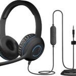 Cyber Acoustics 3.5mm Stereo Headset (AC-5002) – Durable, Crisp, and Clear Communication in Classrooms and at Home