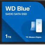 Western Digital 1TB WD Blue SA510 SATA Internal Solid State Drive SSD – SATA III 6 Gb/s, 2.5″/7mm, Up to 560 MB/s – WDS100T3B0A