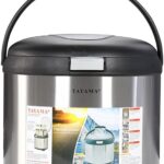 Tayama Stainless Steel Thermal Cooker,Black,7 Qt.,TXM-70CFZR