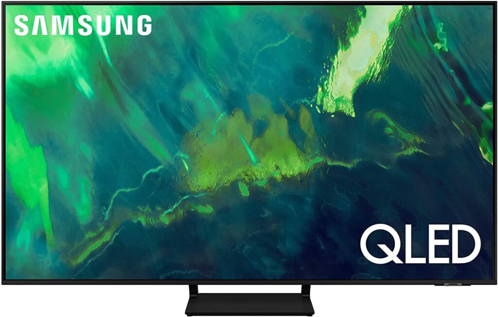 SAMSUNG 65-Inch Class QLED 4K UHD Q70A Series Dual LED Quantum HDR Smart TV with Alexa Built-In, Motion Xcelerator Turbo+, Multi View Screen (QN65Q70AAFXZA, 2021 Model)