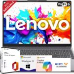 Lenovo Newly Released 16″ Business Laptop(2025/2026 Edition) with Microsoft Office, Intel Core i7-13620H, 16GB RAM, 1TB SSD, Ultra Quiet Design, Long Battery Life, WiFi 6, Windows 11 Pro-WOWPC