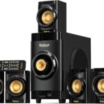 Bobtot Home Theater System Small 4″ Subwoofer 200W 5.1/2.1 Channel Surround Sound System with HDMI ARC Optical Bluetooth Input