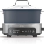 Ninja 10-in-1 Everyday PossibleCooker™ Pro 6.5QT, 8 Cooking Functions, One-Pot Cooking, Replaces 10 Cooking Tools, Faster Cooking, Family-Sized Capacity, Adjustable Temp Control, MC1101, Midnight Blue