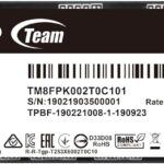 TEAMGROUP MP44L 2TB SLC Cache NVMe 1.4 PCIe Gen 4×4 M.2 2280 Laptop&Desktop SSD (R/W Speed up to 4800/4400MB/s) TM8FPK002T0C101