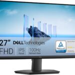 Dell 27 Monitor – SE2725HM – 27-inch Full HD (1920×1080) 16:9 100Hz Display, IPS Panel, 16.70 Million Colors, Anti-Glare, 1 HDMI / 1 VGA Port, TÜV Rheinland 3-Star*, Comfortview Plus – Black