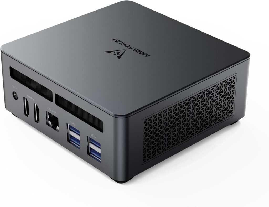MINISFORUM Venus Series UM790 Pro Mini PC AMD Ryzen 9 7940HS(8C/16T, up to 5.2GHz) 64GB DDR5 1TB PCIe4.0 SSD Micro PC, 2xUSB4(DP|8K)/ 2xHDMI(4K)/ BT5.2/ 4xUSB3.2 Mini Tower PC