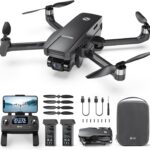 Holy Stone HS720G 2-Axis Gimbal Drones with 4K EIS Camera, 2 Batteries 52-Min Flight Time, Brushless Motors, GPS Auto Return, Video Transmission, Mini Foldable Drone for Beginners Adults