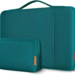 DOMISO Laptop Case Laptop Sleeve Cover for 16 inch MacBook Pro M4/M3/M2/M1 Pro/Max A3403 A3186 A2991 A2780 A2485 A2141,Compatible with 15.6 inch HP Lenovo Dell XPS 16 with Small Case,Turquoise