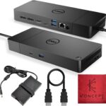 WD19S Dell Docking Station Dual Monitor – Dock Station with 180W + USB Type-C + HDMI + Dual DisplayPort – Ultimate Laptop Docking Station