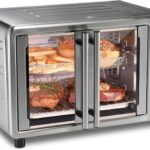 Hamilton Beach Sure Crisp 6-in-1 XL Digital Air Fryer Toaster Oven Combo, With Easy-Access French Doors, Bake, Broil, Toast, Pizza & Reheat Functions, 0.9 cu. ft. Capacity, Stainless Steel (31191)