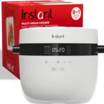 Instant Pot 20-Cup Rice Cooker, Rice and Grain Multi-Cooker with Carb Reducing Technology without Compromising Taste or Texture, From the Makers of Instant Pot, Includes 8 Cooking Presets