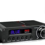 Pyle Wireless Bluetooth Home Audio Amplifier – 100W 5.1 Channel Home Theater Power Stereo Receiver, Surround Sound w/ HDMI, AUX, FM Antenna, Subwoofer Speaker Input, 12V Adapter