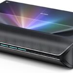 NexiGo Aurora Pro MKII, 4K Tri-Color Laser UST Projector, 30000:1 Contrast Ratio, Dynamic Iris & Laser Dimming, 0.21:1 Throw Ratio, Dolby Vision & Atmos, HDR10+, 3D, 4.2ms ~ 8ms Low Latency