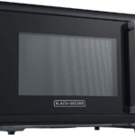Black+Decker 0.9 Cu. Ft. Digital Microwave, Black