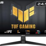 ASUS TUF Gaming 25” (24.5 viewable) 1080P Gaming Monitor (VG259Q3A) – FHD, 180Hz, 1ms, Fast IPS, Extreme Low Motion Blur, FreeSync, Variable Overdrive, Speakers, 99% sRGB, Shadow Boost 3yr Warranty