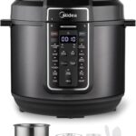 Midea 12-in-1 Electric Pressure Cooker, 8 Quarts, 12 Presets, Multi-Functional Programmable Slow Cooker, Rice Cooker, Steamer, Sauté Pan, Yogurt Maker, and More, Stainless Steel