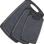 KIMIUP Kitchen Cutting Board (Set of 3),Professional Chopping Boards Sets,Dishwasher Safe Cutting Boards With Juice Grooves & Carrying Handle & No BPA