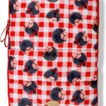 Sonix | Puffy Laptop Sleeve | 15-16 Inch, Quilted Pillow Puffer Laptop Carrying Case, Computer Sleeve | Monchhichi Check