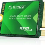 ORICO D10 2230 SSD 256GB M.2 NVMe, TLC NAND, PCIe 3.0 with 2500MB/s Read, Copper Heat Sink, Compatible with Steam Deck, Surface, Mini PCs, Affordable Storage Upgrade with 3-Year Coverage