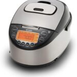 Tiger JKT-D Multi-Functional Induction Heating (IH) Electric Rice Cooker with 12 Cooking Settings (Silver Black)